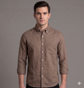 Men Desert Brown Shirt