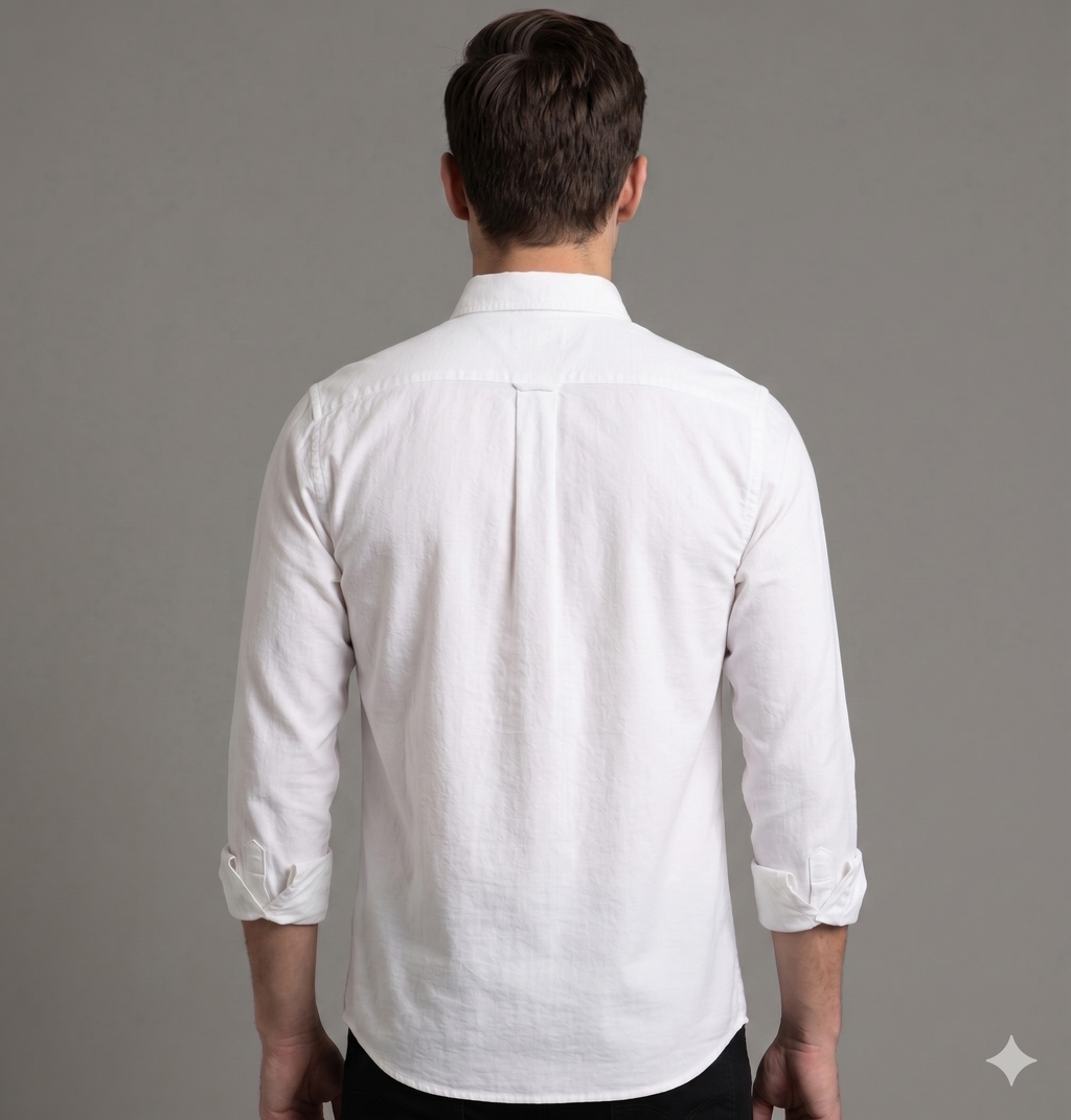 Men White  Shirt