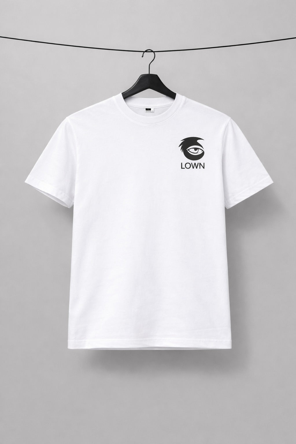 LOWN Oversized T-Shirt – 240 GSM French Terry 100% Cotton | Premium Streetwear