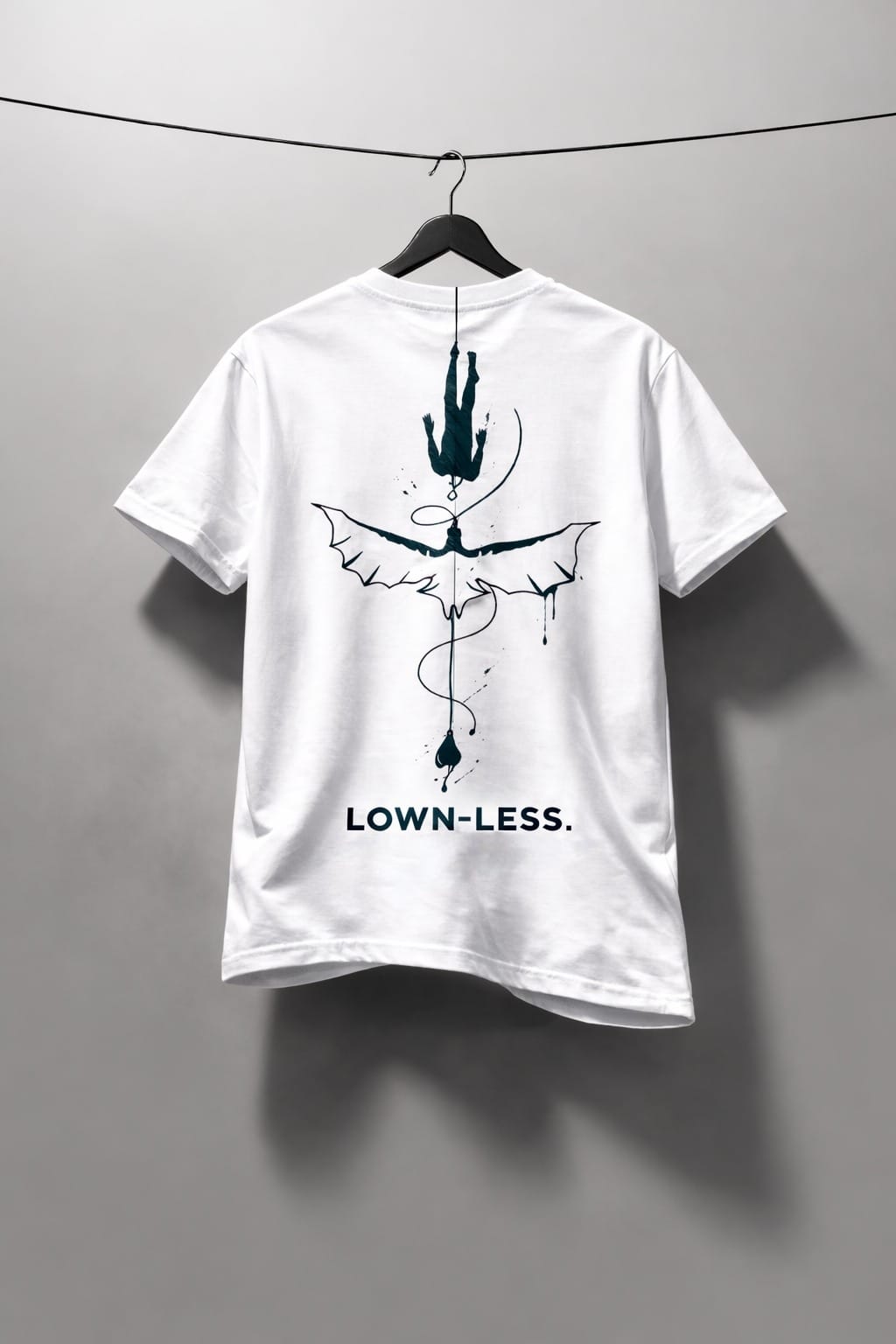 LOWN Oversized T-Shirt – 240 GSM French Terry 100% Cotton | Premium Streetwear