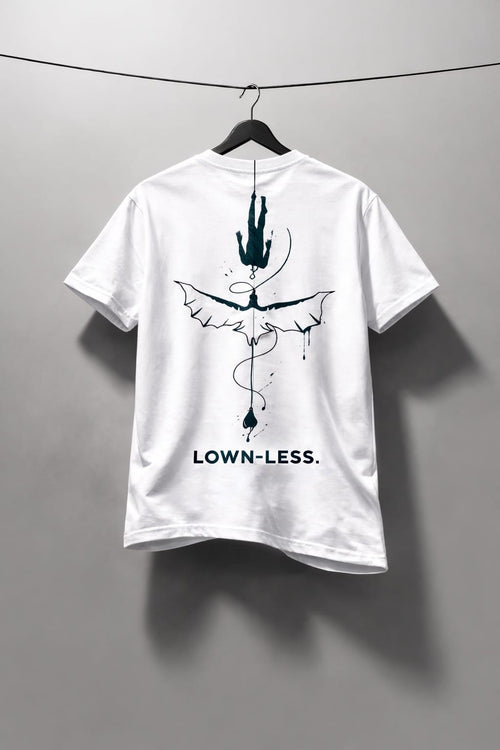 LOWN Oversized T-Shirt – 240 GSM French Terry 100% Cotton | Premium Streetwear