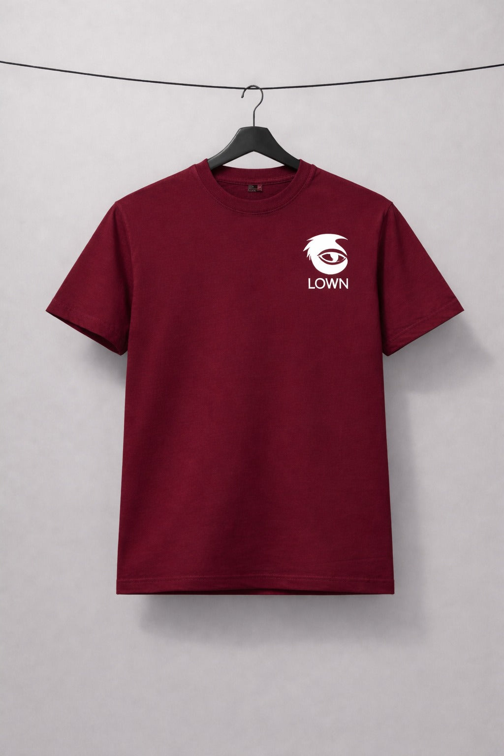 LOWN Alpha Wolf Graphic T-Shirt – 180 GSM 100% Cotton | Regular Fit